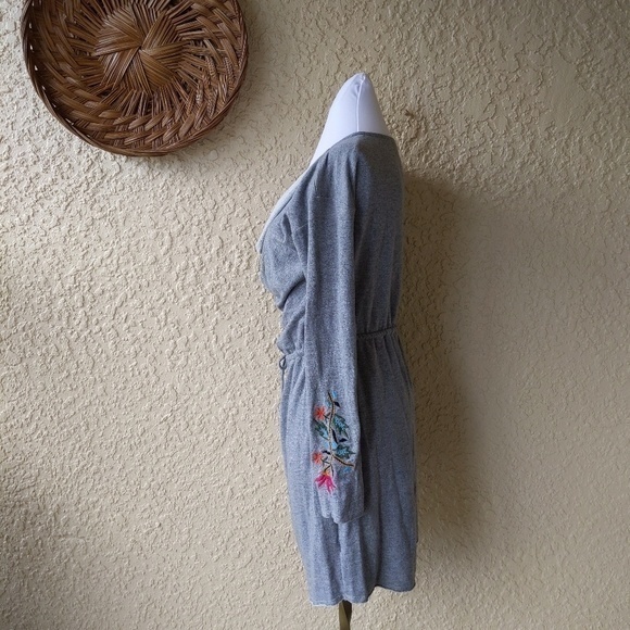 Dolan Port‎ Maria floral   embroidered sweater dres - Picture 6 of 7